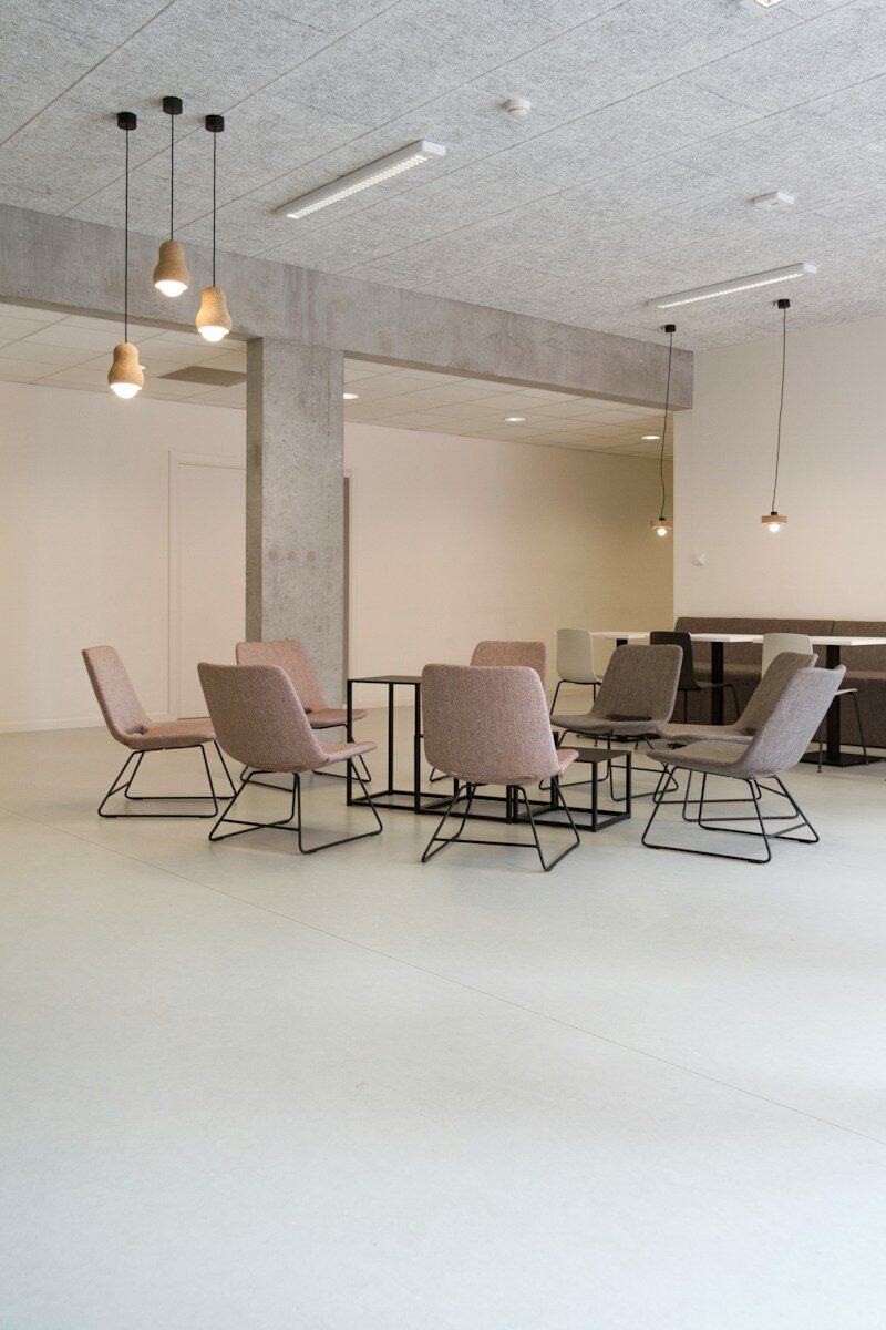 Espace professionnel et plafond acoustique